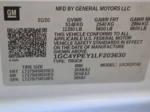 Used 2020 Chevrolet Silverado 2500 LTZ w/ Technology Package image 35