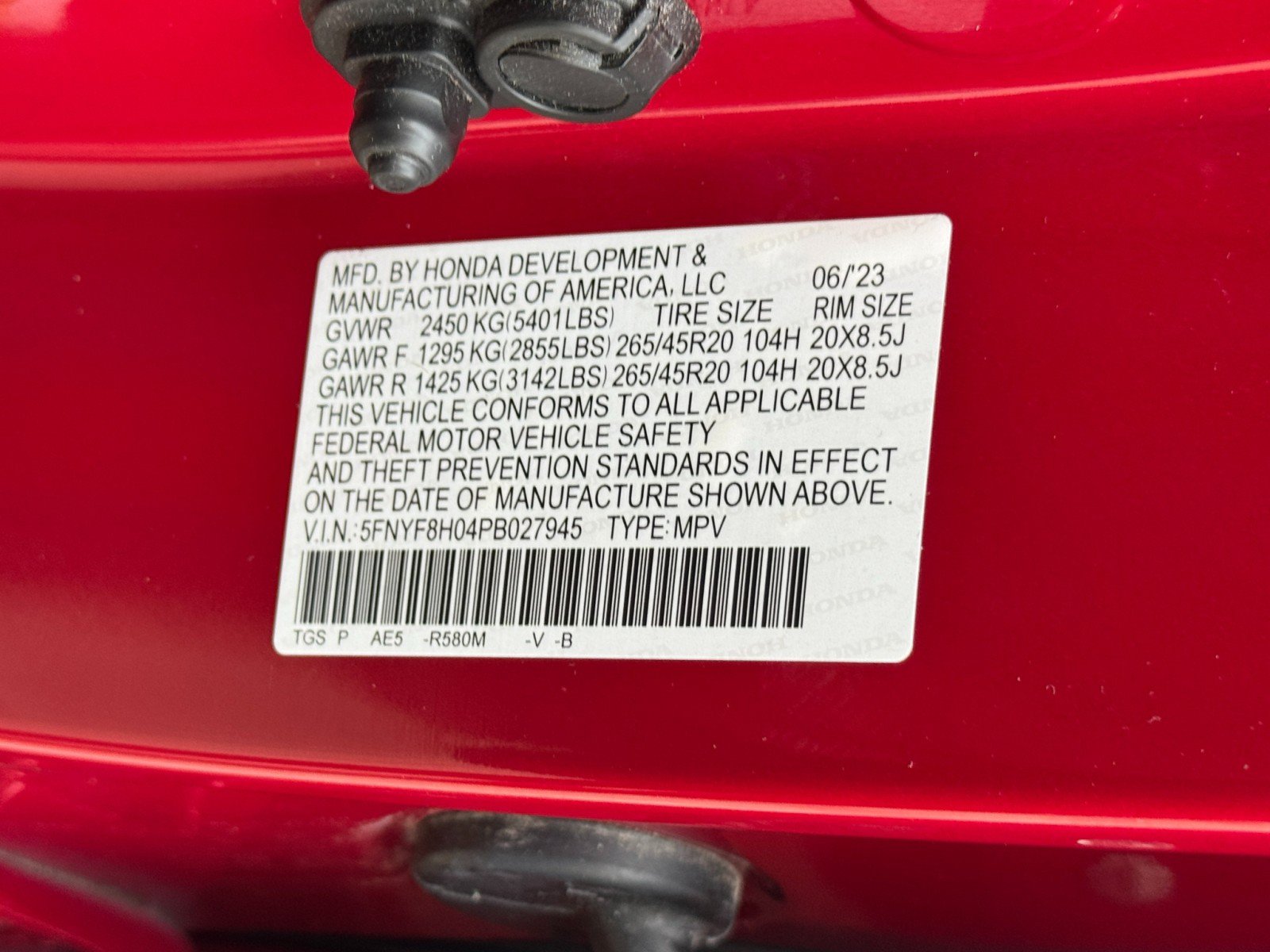 Used 2023 Honda Passport Elite image 47