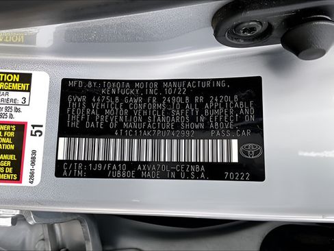 Used 2023 Toyota Camry LE FWD image 16
