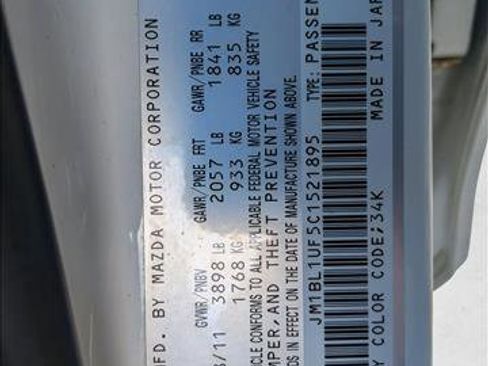 Used 2012 MAZDA MAZDA3 i Sport image 15