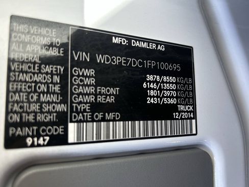 Used 2015 Mercedes-Benz Sprinter 2500 w/ Driver Comfort Package image 31