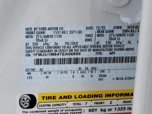 New 2026 Ford Expedition Platinum image 13