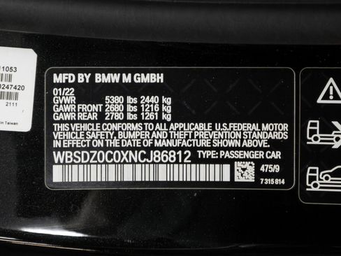 Used 2022 BMW M8 Competition w/ M Driver's Package image 78