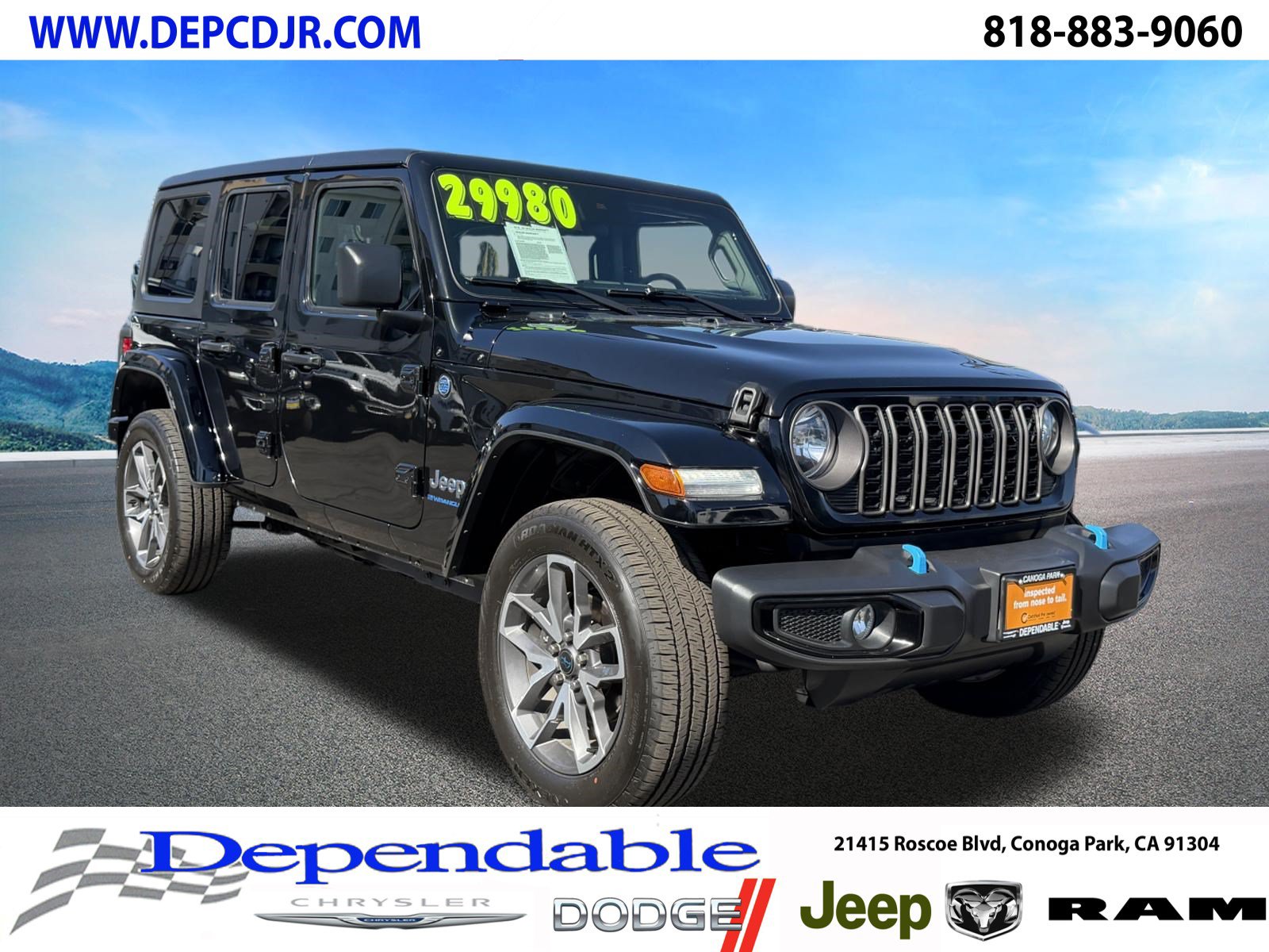 Certified 2024 Jeep Wrangler Unlimited AWD/4WD image 1