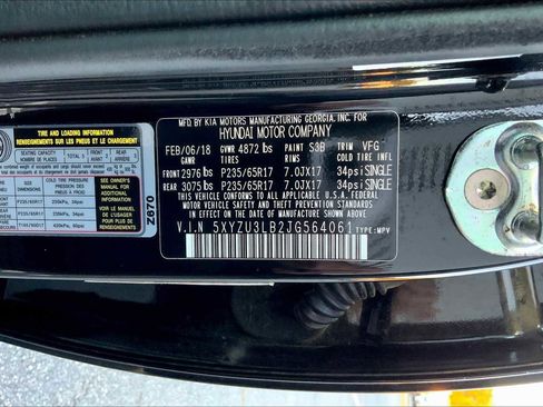 Used 2018 Hyundai Santa Fe Sport w/ 2.4L Value Package 02 image 30