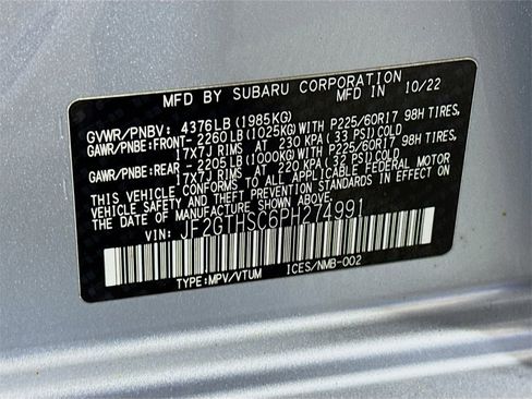 Used 2023 Subaru Crosstrek 2.5i Sport image 31