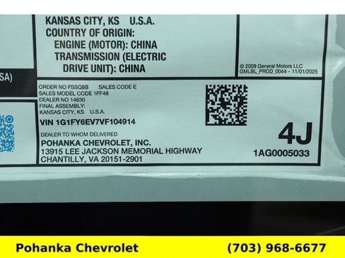 New 2027 Chevrolet Bolt LT FWD image 29