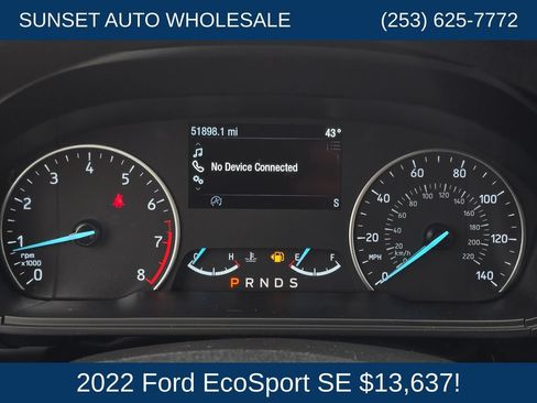 Used 2022 Ford EcoSport SE AWD/4WD image 27