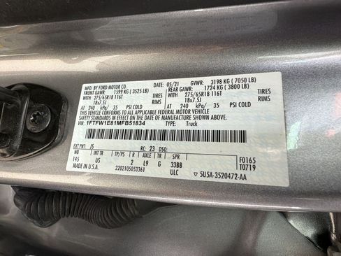 Certified 2021 Ford F150 XLT w/ Equipment Group 302A High AWD/4WD image 28