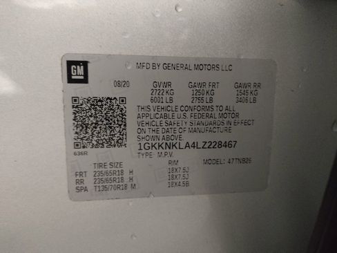 Used 2020 GMC Acadia SLE FWD image 33