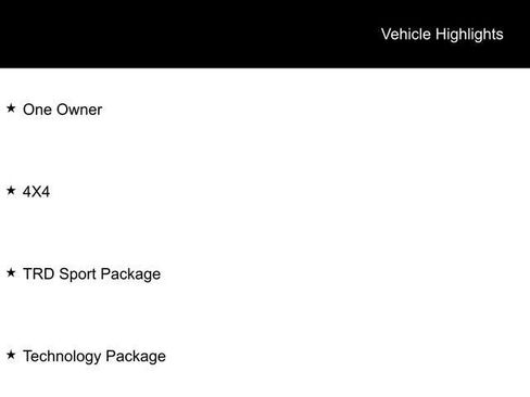 Used 2020 Toyota Tacoma TRD Sport w/ Technology Package image 4