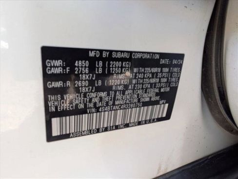 Certified 2024 Subaru Outback Limited image 23