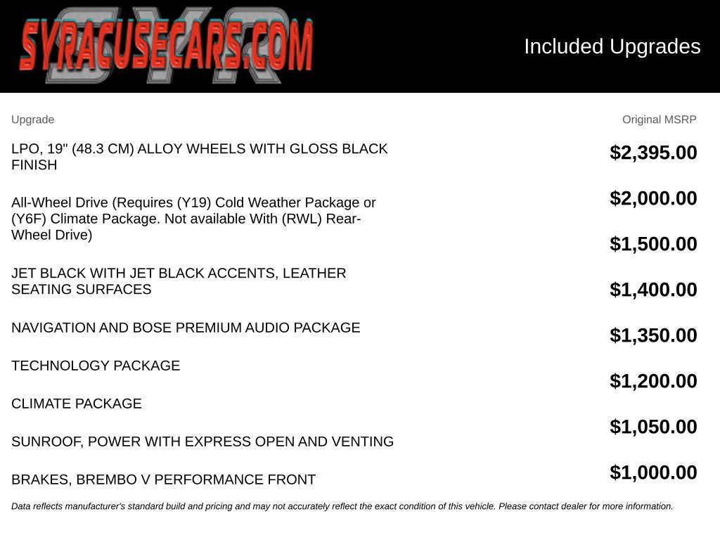 Used 2025 Cadillac CT4 Sport AWD/4WD image 7