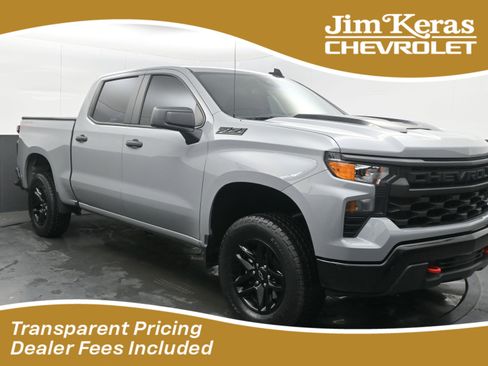 Used 2024 Chevrolet Silverado 1500 Custom Trail Boss w/ LPO, Dark Essentials Package AWD/4WD image 1