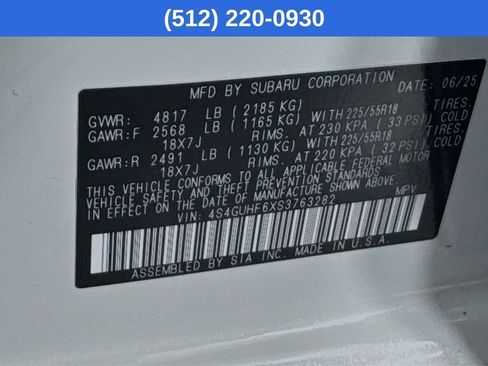 Certified 2025 Subaru Crosstrek 2.5i Sport w/ Crosstrek Mirror Package image 41