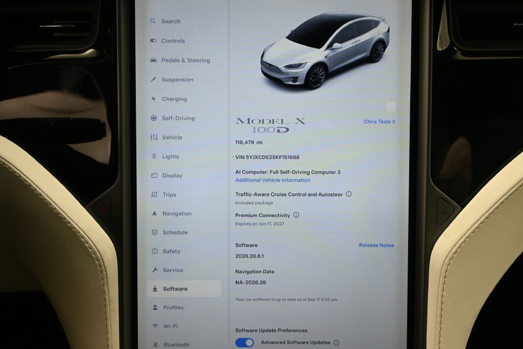 Used 2019 Tesla Model X 100D AWD/4WD image 25