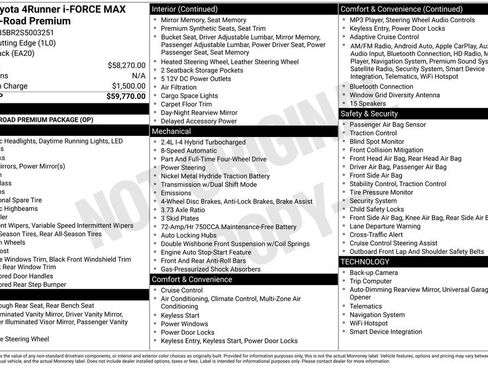 Used 2025 Toyota 4Runner TRD Off-Road Premium image 33