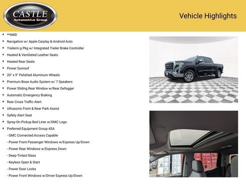 Used 2021 GMC Sierra 1500 SLT w/ SLT Premium Plus Package image 4