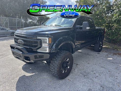 Used 2022 Ford F250 Lariat w/ Black Appearance Package image 1