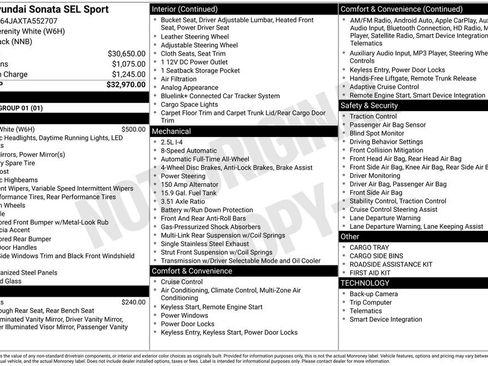 New 2026 Hyundai Sonata SEL image 5