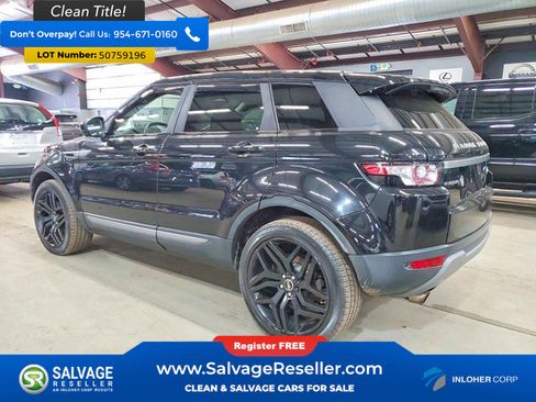 Used 2015 Land Rover Range Rover Evoque Pure Premium AWD/4WD image 3