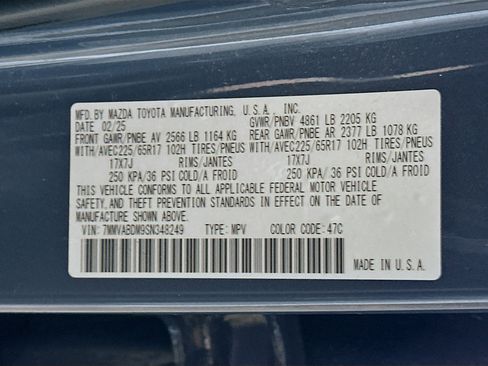 Used 2025 MAZDA CX-50 AWD 2.5 S w/ Premium Package image 12