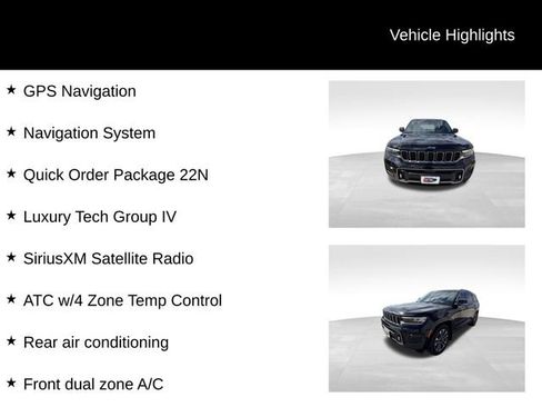 Used 2021 Jeep Grand Cherokee L Overland w/ Luxury Tech Group IV AWD/4WD image 13