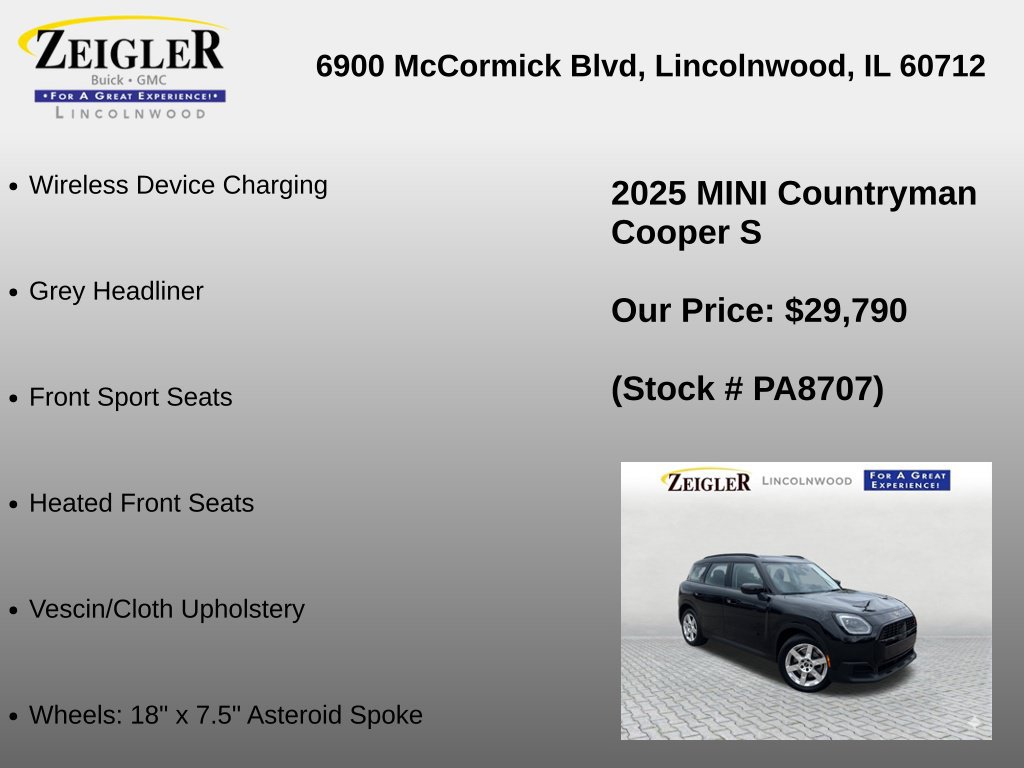 Used 2025 MINI Cooper Countryman S AWD/4WD image 24