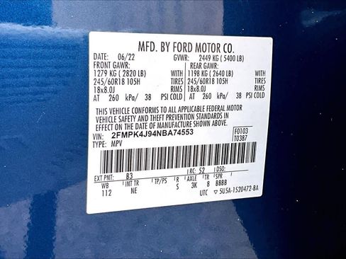 Used 2022 Ford Edge SEL w/ Sport Appearance Package image 33