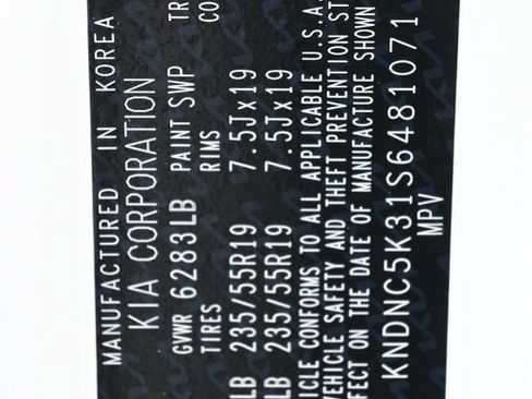 Used 2025 Kia Carnival EX FWD image 9