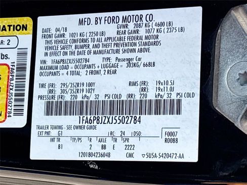 Used 2018 Ford Mustang Shelby GT350 w/ Convenience Package RWD image 31