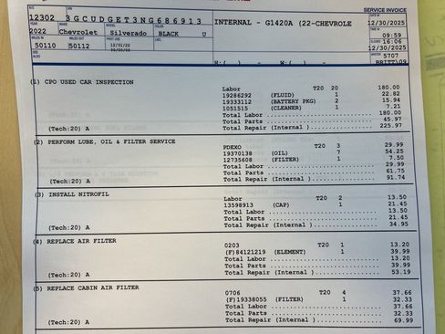 Certified 2022 Chevrolet Silverado 1500 LTZ image 32
