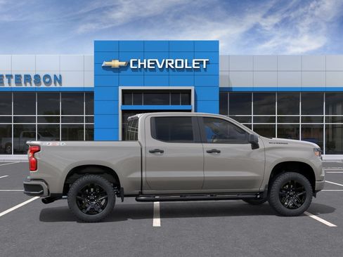 New 2026 Chevrolet Silverado 1500 Custom w/ Turbomax Blackout Package AWD/4WD image 4