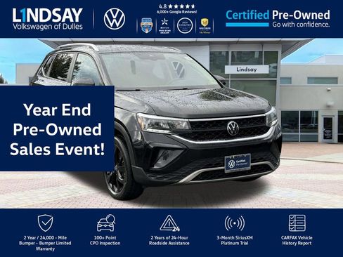 Certified 2023 Volkswagen Taos SE w/ Panoramic Sunroof Package image 1
