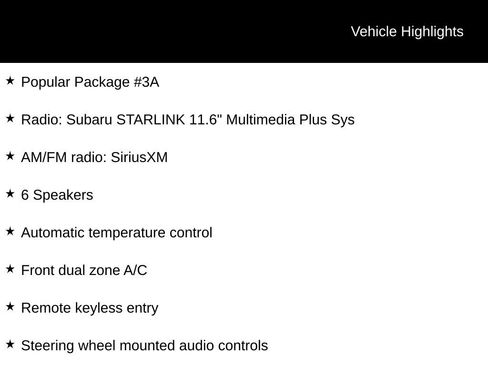 Used 2024 Subaru Crosstrek 2.5i Limited w/ Popular Package #3A AWD/4WD image 5