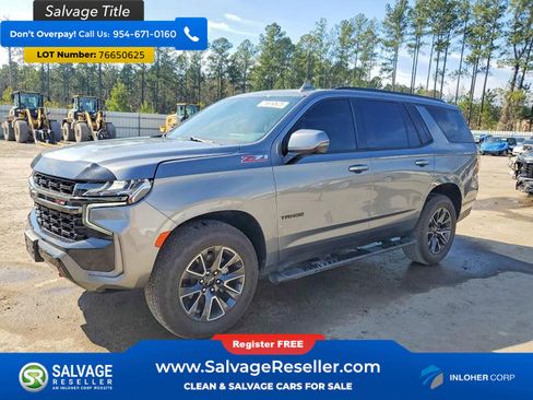 Used 2021 Chevrolet Tahoe Z71 w/ Z71 Off-Road Package image 1