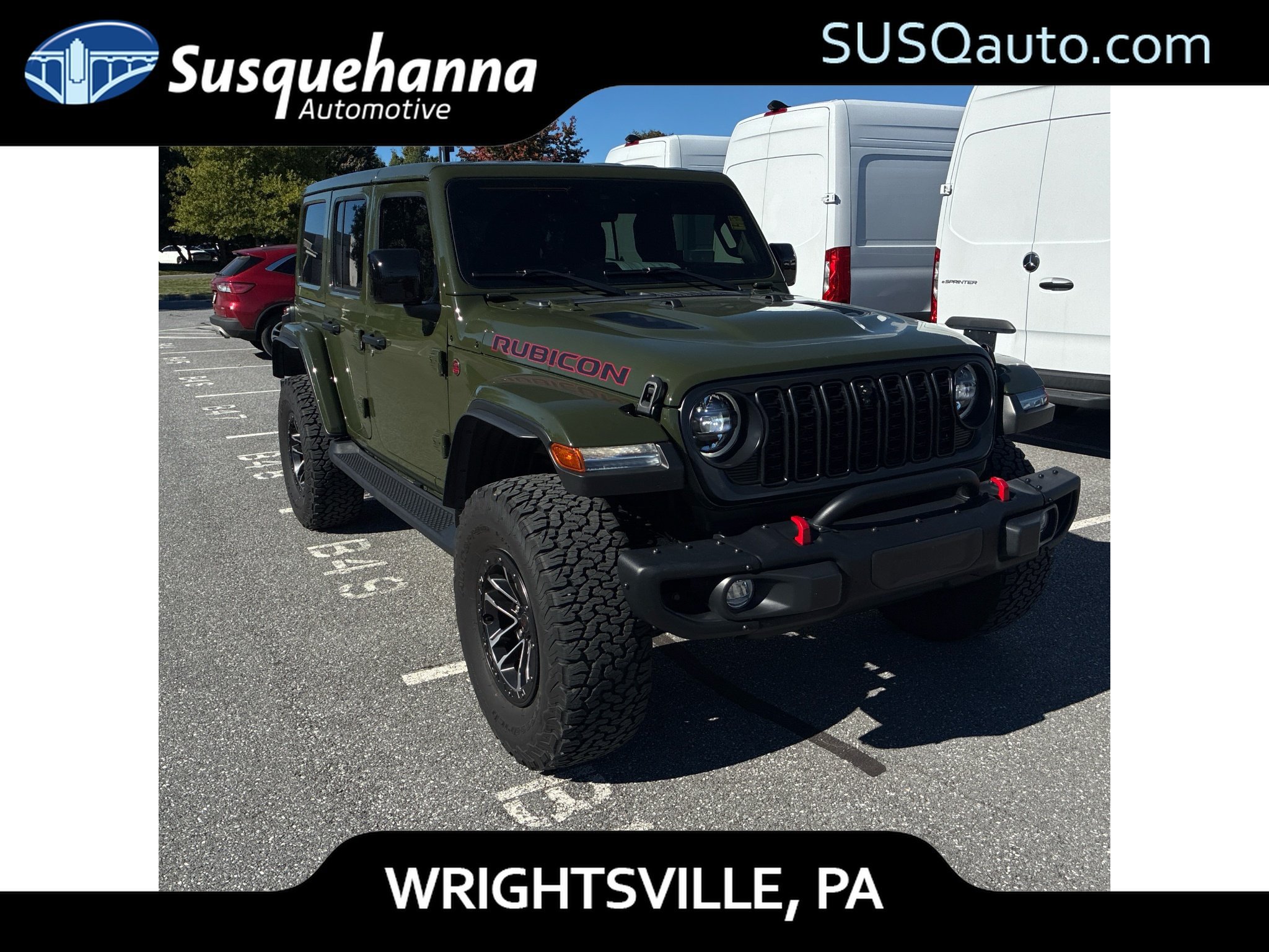 Used 2024 Jeep Wrangler Unlimited Rubicon AWD/4WD image 1