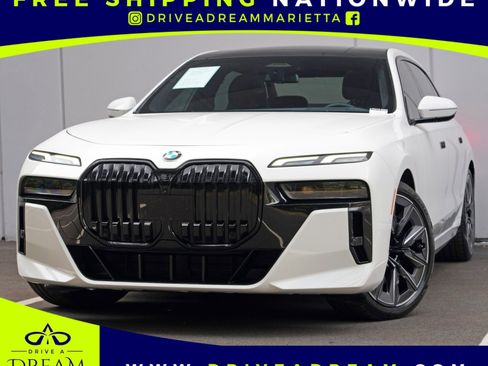 Used 2023 BMW 740i w/ Parking Assistance Package RWD image 1