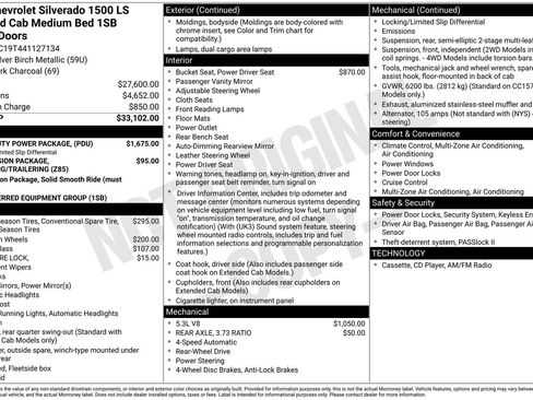 Used 2004 Chevrolet Silverado 1500 LS w/ Light Duty Power Package RWD image 29