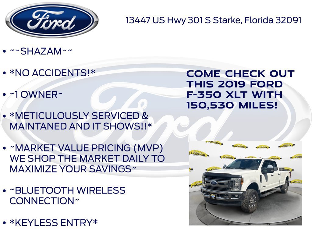 Used 2019 Ford F350 XLT w/ XLT Premium Package AWD/4WD image 5