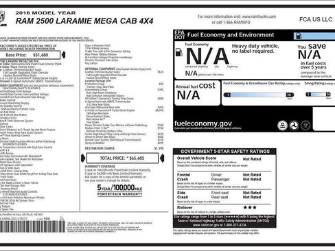 Used 2016 RAM 2500 Laramie AWD/4WD image 31