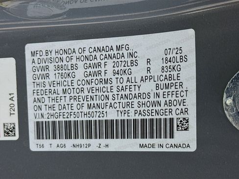 Used 2026 Honda Civic Sport image 36