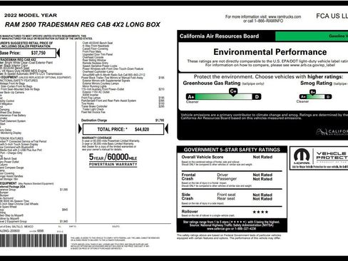 Used 2022 RAM 2500 Tradesman image 4