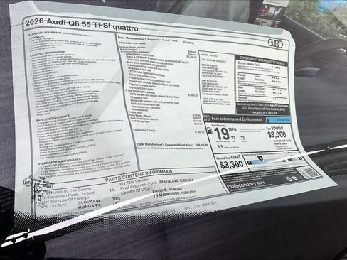 New 2026 Audi Q8 Premium Plus image 18