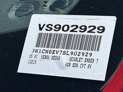 New 2025 Nissan Versa SV w/ Trunk Package image 20