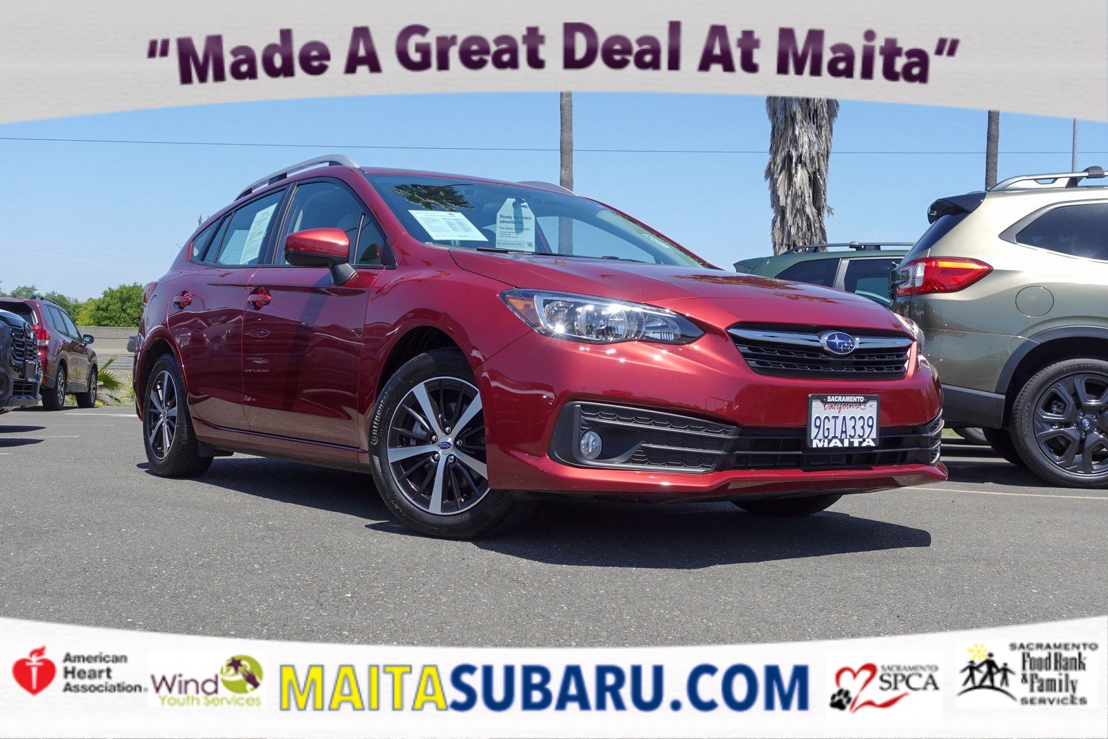 Used 2023 Subaru Impreza 2.0i Premium AWD/4WD image 1