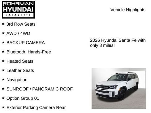 New 2026 Hyundai Santa Fe XRT image 7