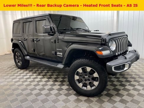 Used 2018 Jeep Wrangler Unlimited Sahara w/ LED Lighting Group image 1