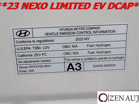 Used 2023 Hyundai Nexo Limited image 70