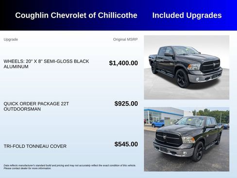 Used 2016 RAM 1500 Outdoorsman AWD/4WD image 3